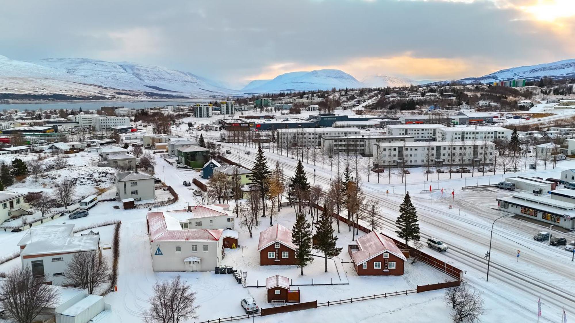 Akureyri Cottages Buitenkant foto